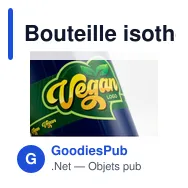 Bouteille isotherme personnalisable 500 ml avec logo - Air Gifts - Miniature 9