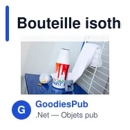 Bouteille isotherme personnalisable 500 ml avec logo - Air Gifts - Miniature 5