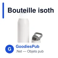 Bouteille isotherme personnalisable 500 ml avec logo - Air Gifts - Miniature 7