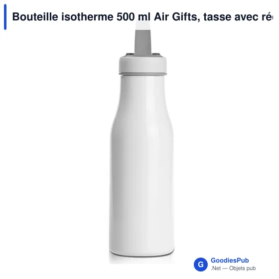 Bouteille isotherme personnalisable 500 ml avec logo - Air Gifts - Image 9