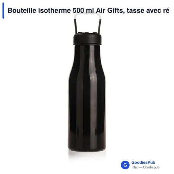 Bouteille isotherme personnalisable 500 ml avec logo - Air Gifts - Image 10