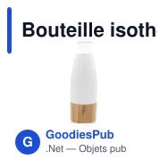 Bouteille isotherme personnalisable 500 ml avec logo - Blake - Miniature 1