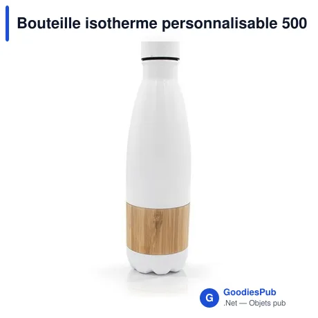 Bouteille isotherme personnalisable 500 ml avec logo - Blake