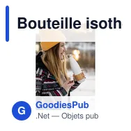 Bouteille isotherme personnalisable 500 ml avec logo - Blake - Miniature 2
