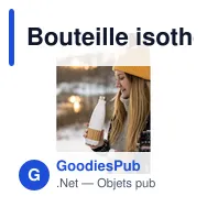 Bouteille isotherme personnalisable 500 ml avec logo - Blake - Miniature 5