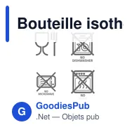 Bouteille isotherme personnalisable 500 ml avec logo - Blake - Miniature 6