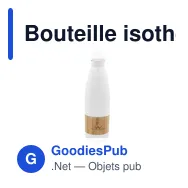 Bouteille isotherme personnalisable 500 ml avec logo - Blake - Miniature 8