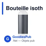 Bouteille isotherme personnalisable 500 ml en acier inoxydable recycléavec logo - Miniature 11