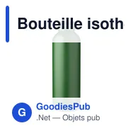 Bouteille isotherme personnalisable 500 ml en acier inoxydable recycléavec logo - Miniature 12