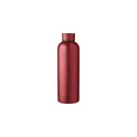 Variante bordeaux - Bouteille isotherme personnalisable 500 ml en acier inoxydable recycléavec logo