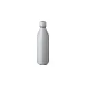 Variante gris - Bouteille isotherme personnalisable 500 ml avec logo - Noir
