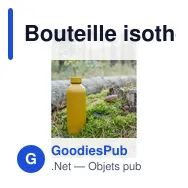 Bouteille isotherme personnalisable 500 ml avec logo - Terryl - Miniature 12
