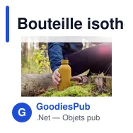 Bouteille isotherme personnalisable 500 ml avec logo - Terryl - Miniature 9