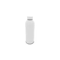 Variante blanc - Bouteille isotherme personnalisable 500 ml avec logo - Terryl