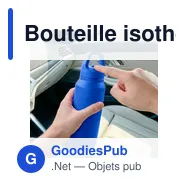 Bouteille isotherme personnalisable 530 ml avec logo - Air Gifts - Miniature 11