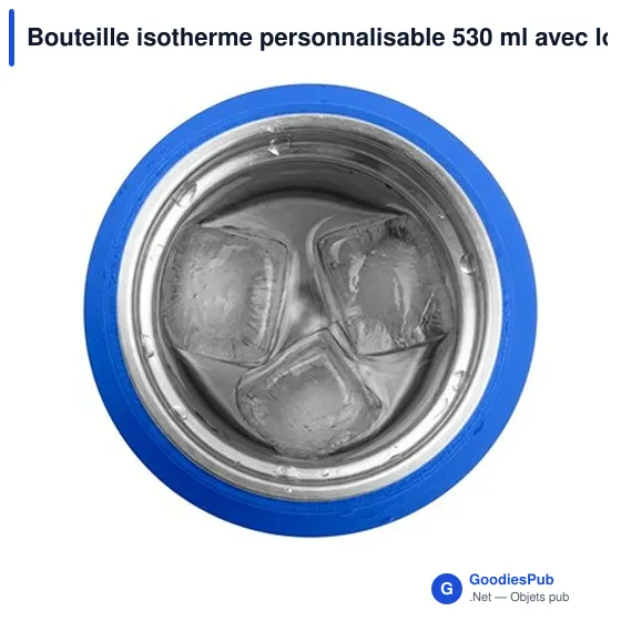Bouteille isotherme personnalisable 530 ml avec logo - Air Gifts - Image 12