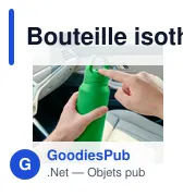 Bouteille isotherme personnalisable 530 ml avec logo - Air Gifts - Miniature 4