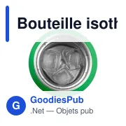 Bouteille isotherme personnalisable 530 ml avec logo - Air Gifts - Miniature 5