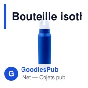 Bouteille isotherme personnalisable 530 ml avec logo - Air Gifts - Miniature 8