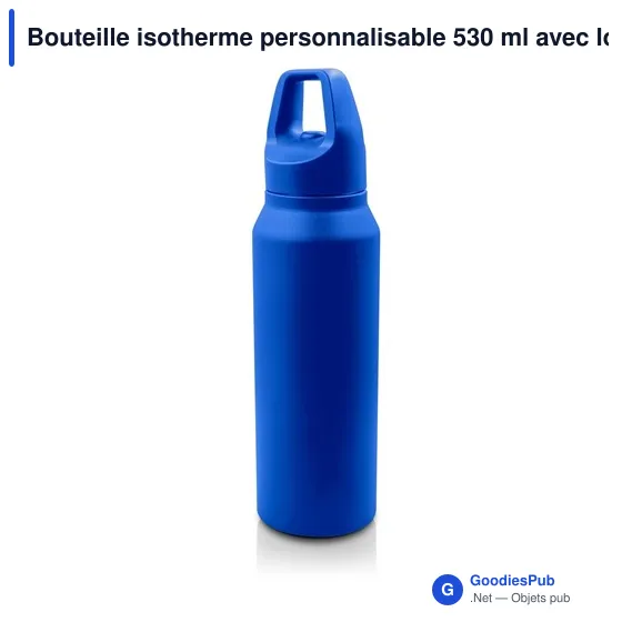 Bouteille isotherme personnalisable 530 ml avec logo - Air Gifts - Image 8