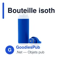 Bouteille isotherme personnalisable 530 ml avec logo - Air Gifts - Miniature 9