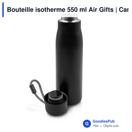 Bouteille isotherme 550 ml Air Gifts | Cameron