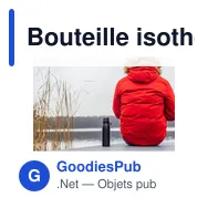 Bouteille isotherme 550 ml Air Gifts | Cameron - Miniature 12