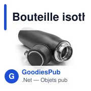 Bouteille isotherme 550 ml Air Gifts | Cameron - Miniature 3