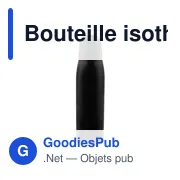Bouteille isotherme 550 ml Air Gifts | Cameron - Miniature 4