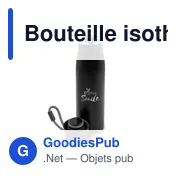 Bouteille isotherme 550 ml Air Gifts | Cameron - Miniature 6