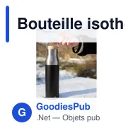 Bouteille isotherme 550 ml | Zah - Miniature 2