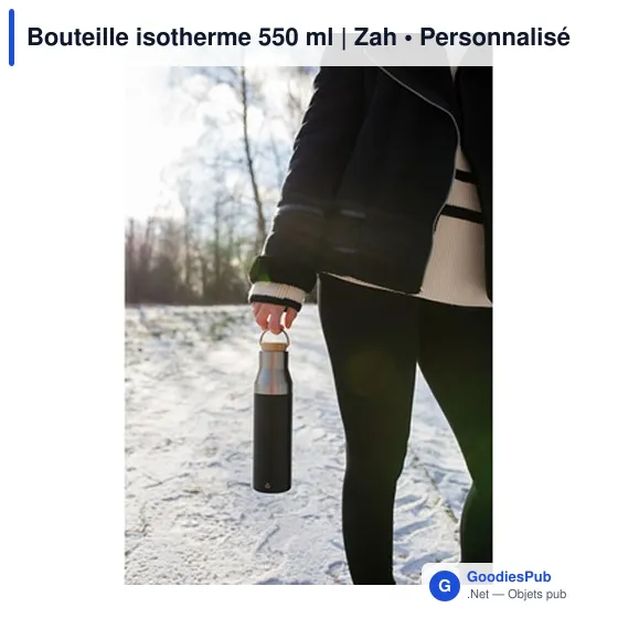 Bouteille isotherme 550 ml | Zah - Image 11