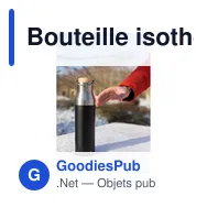 Bouteille isotherme 550 ml | Zah - Miniature 12