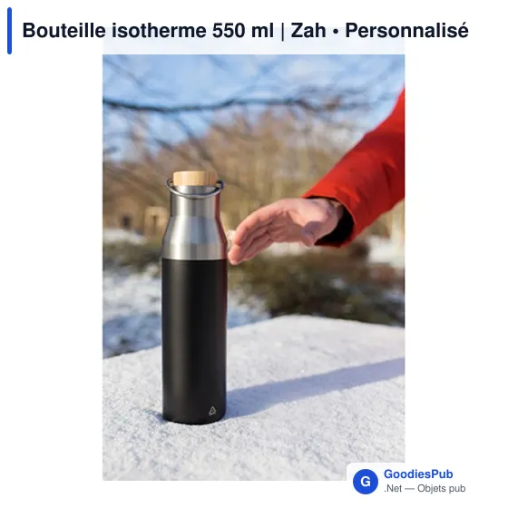Bouteille isotherme 550 ml | Zah - Image 12