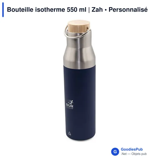 Bouteille isotherme 550 ml | Zah - Image 3