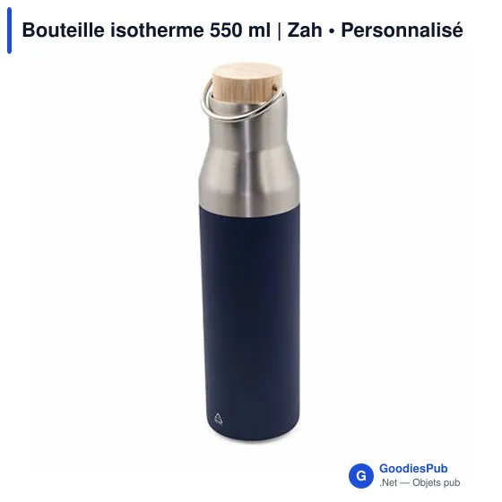 Bouteille isotherme 550 ml | Zah - Image 4