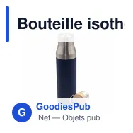 Bouteille isotherme 550 ml | Zah - Miniature 5