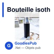 Bouteille isotherme 550 ml | Zah - Miniature 10