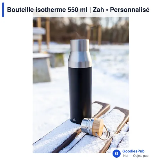 Bouteille isotherme 550 ml | Zah - Image 10