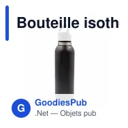 Bouteille isotherme personnalisable 700 ml avec logo | Marcelo - Miniature 4
