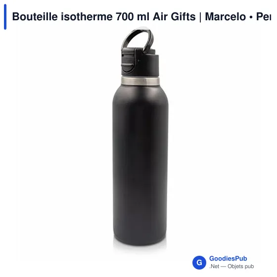 Bouteille isotherme personnalisable 700 ml avec logo | Marcelo - Image 4