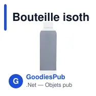 Bouteille isotherme personnalisable toucher doux 500 ml avec logo - Alchemy - Miniature 3