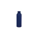 Variante Bleu foncé - Bouteille isotherme personnalisable toucher doux 500 ml avec logo - Alchemy