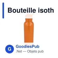 Bouteille isotherme personnalisable 500 ml en inox avec logo - Dario - Miniature 5