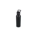 Variante Noir - Bouteille isotherme personnalisable 500 ml en inox avec logo - Dario