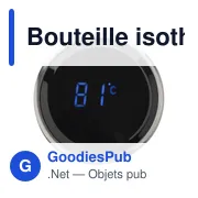 Bouteille isotherme personnalisable 450 ml avec logo - Fatima - Miniature 5