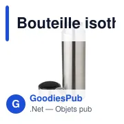 Bouteille isotherme personnalisable 450 ml avec logo - Fatima - Miniature 6