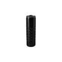 Variante noir - Bouteille isotherme personnalisable 450 ml en acier avec logo