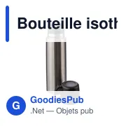 Bouteille isotherme personnalisable 500 ml avec logo - Jan - Miniature 3