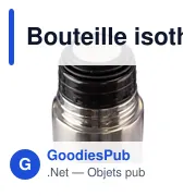 Bouteille isotherme personnalisable 500 ml avec logo - Jan - Miniature 5